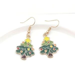 Nwt Christmas Tree Earrings for Party - Ear Jewelry for the Holidays